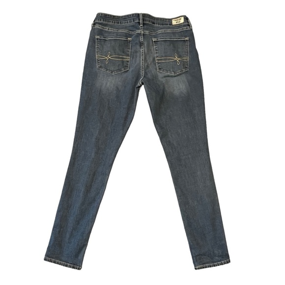 Denizen by Levi Modern Skinny Mid Rise Jean. Medium Blue Size 14 Long #777 - Picture 6 of 9